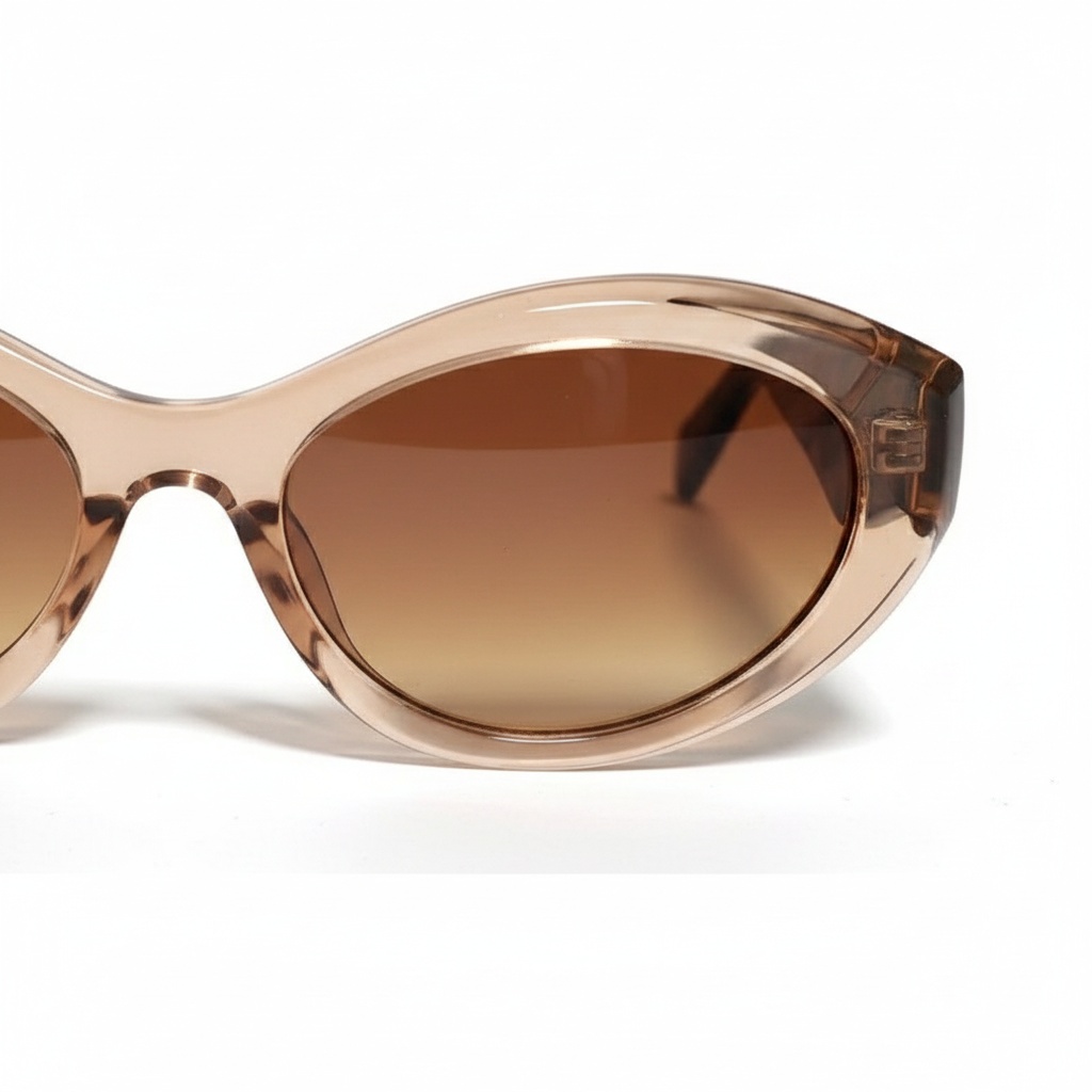 womens oval chunky sunglasses 2