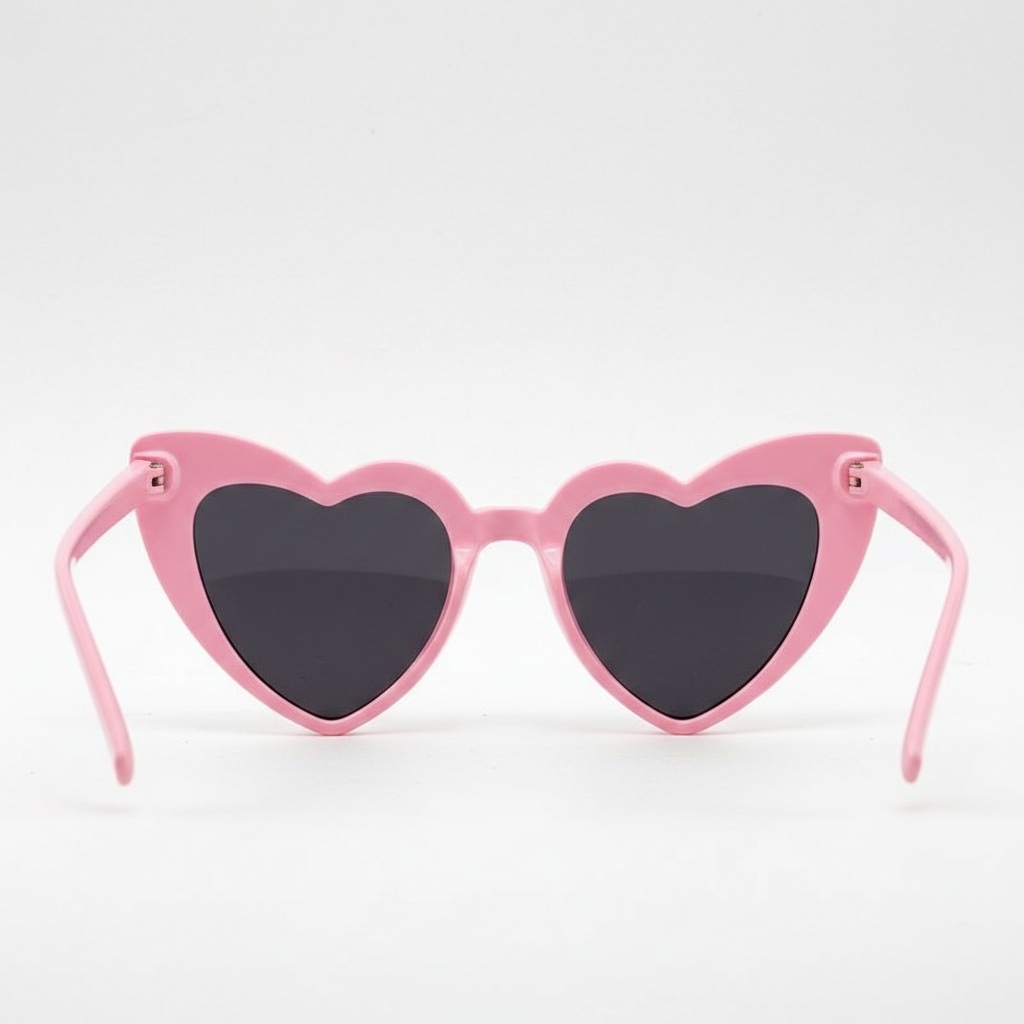 womens oversized love heart sunglasses 4