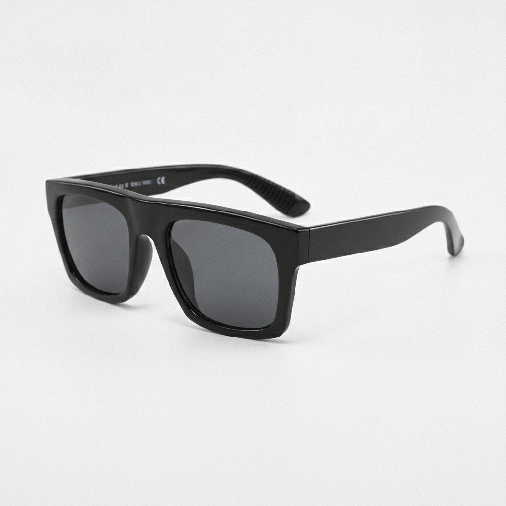 Unisex Square Classic Sunglasses 5