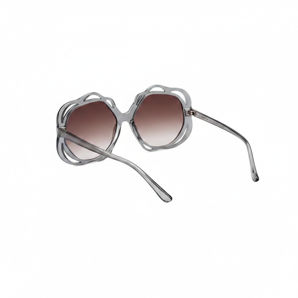 Womens Funky Hexagon Sunglasses 2