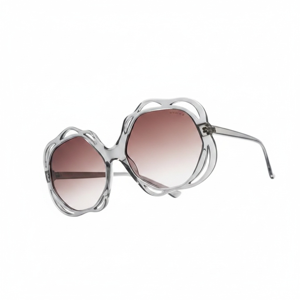Womens Funky Hexagon Sunglasses 7