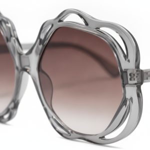 Womens Funky Hexagon Sunglasses 6