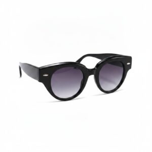 Round Cat Eye Chunky Sunglasses 4