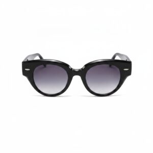 Round Cat Eye Chunky Sunglasses 2