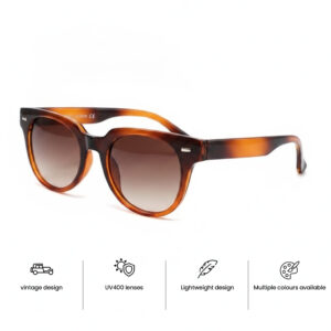 Unisex Round Classic Sunglasses promo