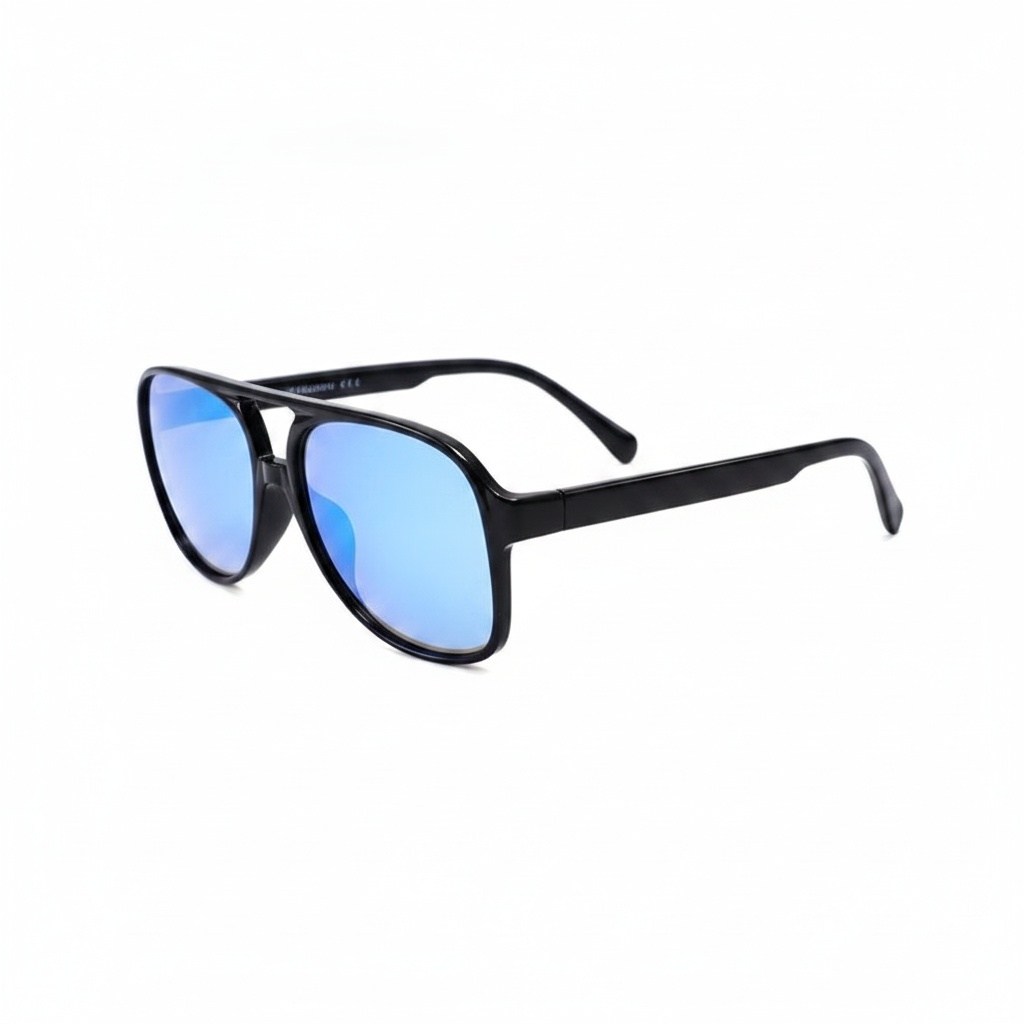 Mens Minimal Aviator Sunglasses 4