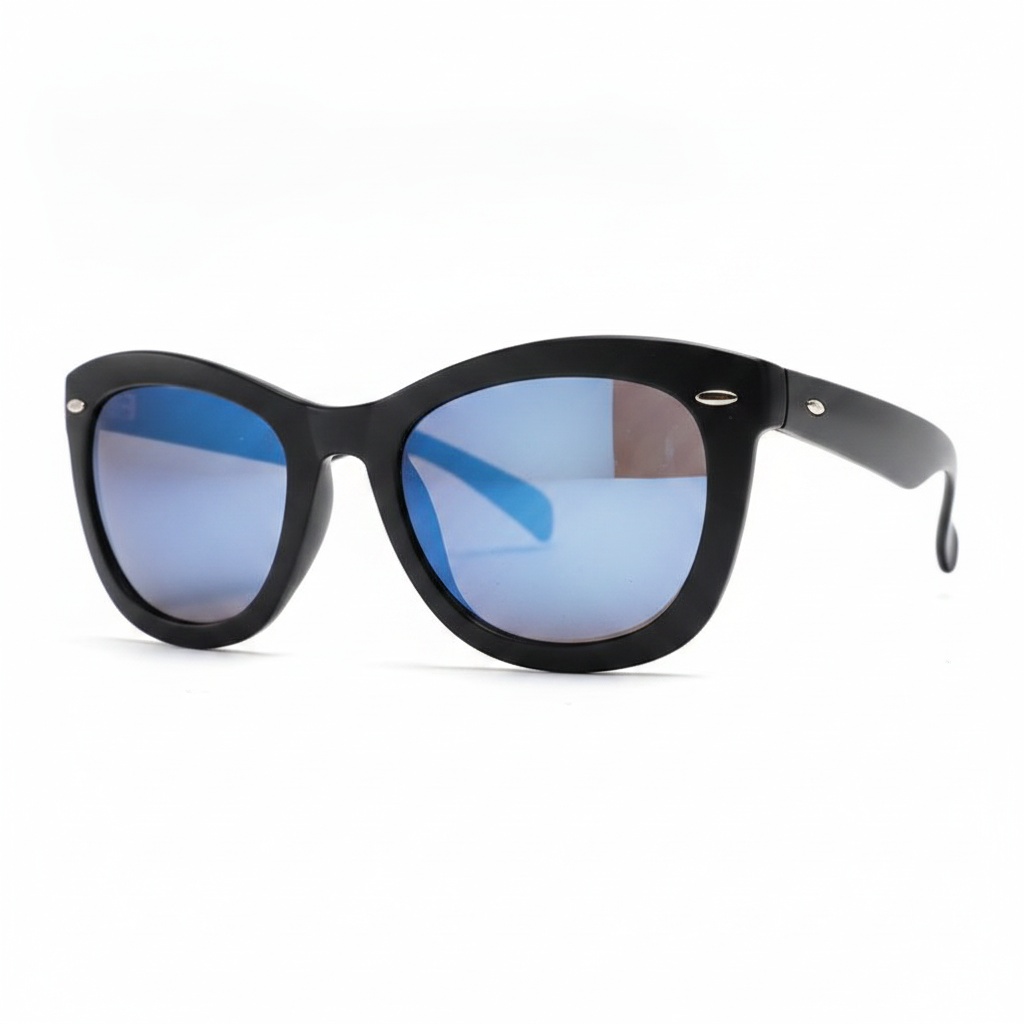 Womens Round Wayfarer Sunglasses 1