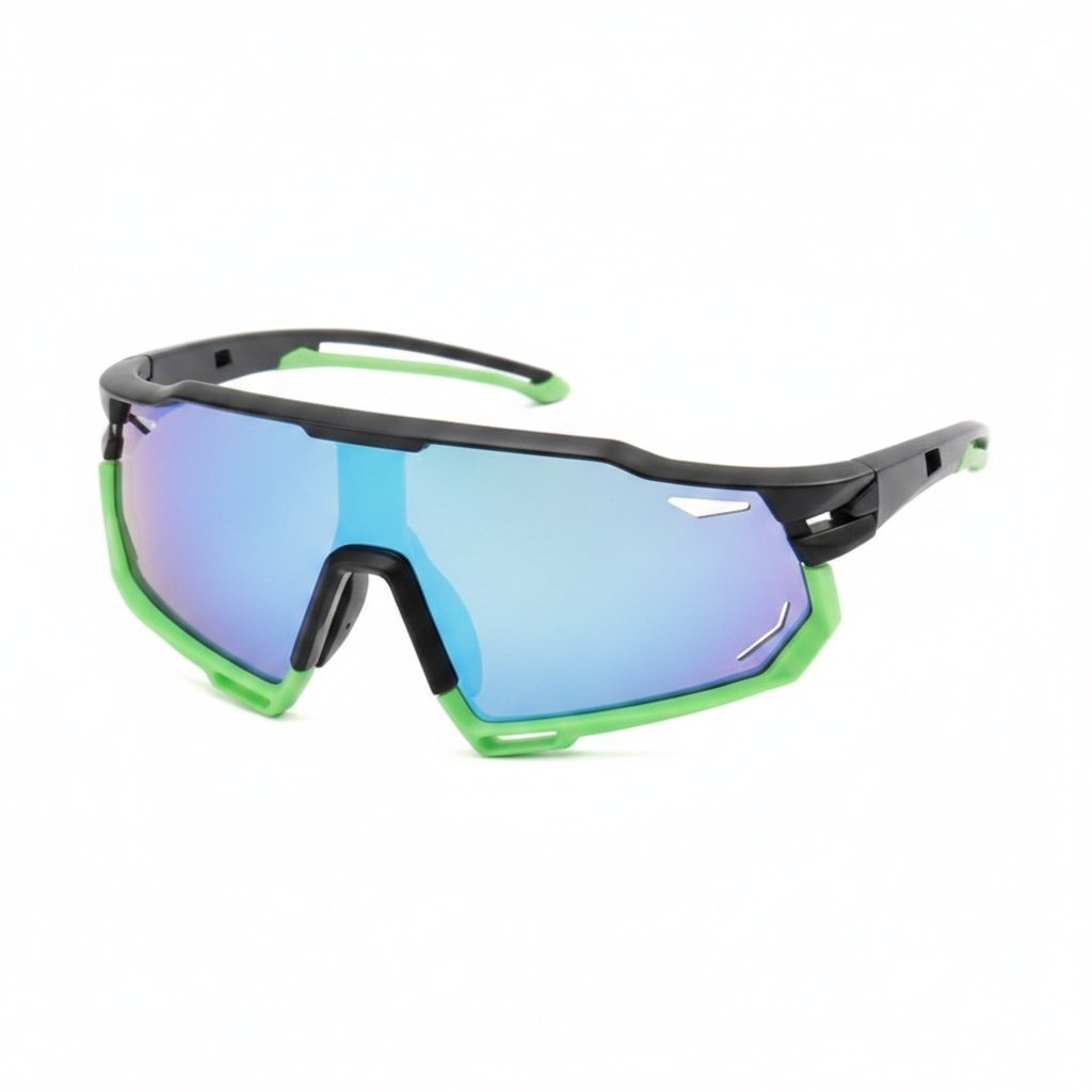 Aerodynamic Full Rim Shield Sunglasses 6