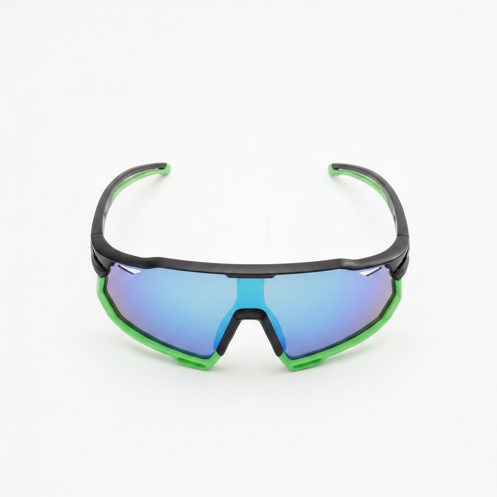 Aerodynamic Full Rim Shield Sunglasses 4
