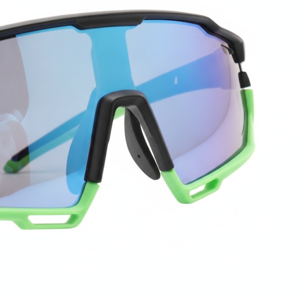 Aerodynamic Full Rim Shield Sunglasses 3