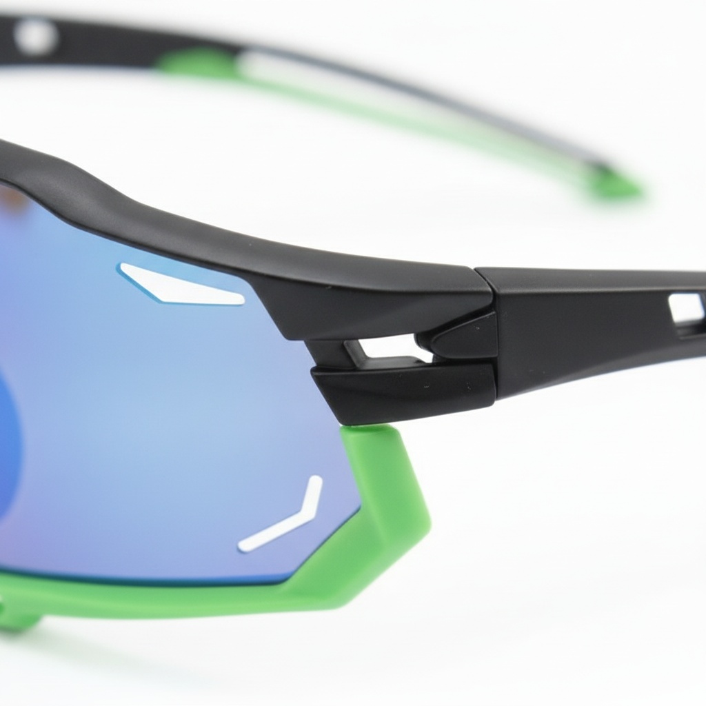 Aerodynamic Full Rim Shield Sunglasses 1