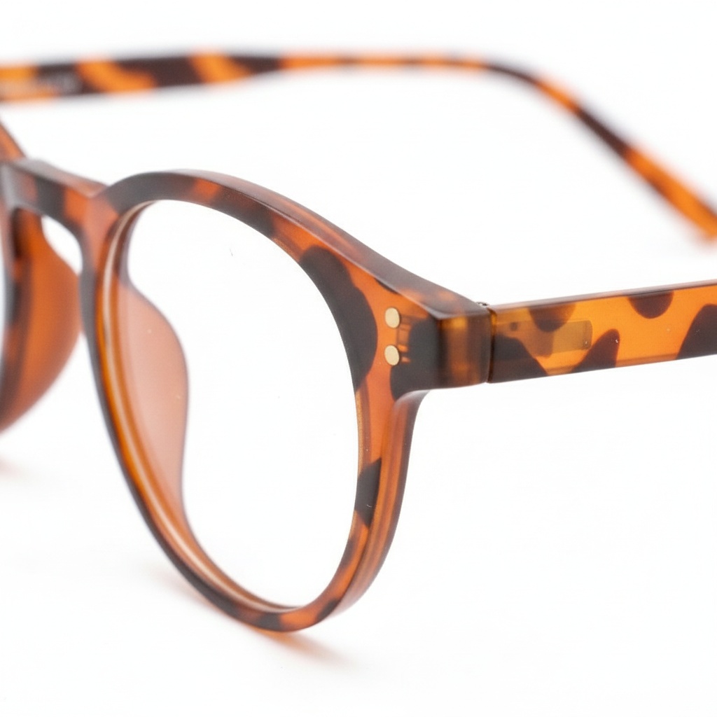 Round Wayfarer Reading Glasses - Image 5