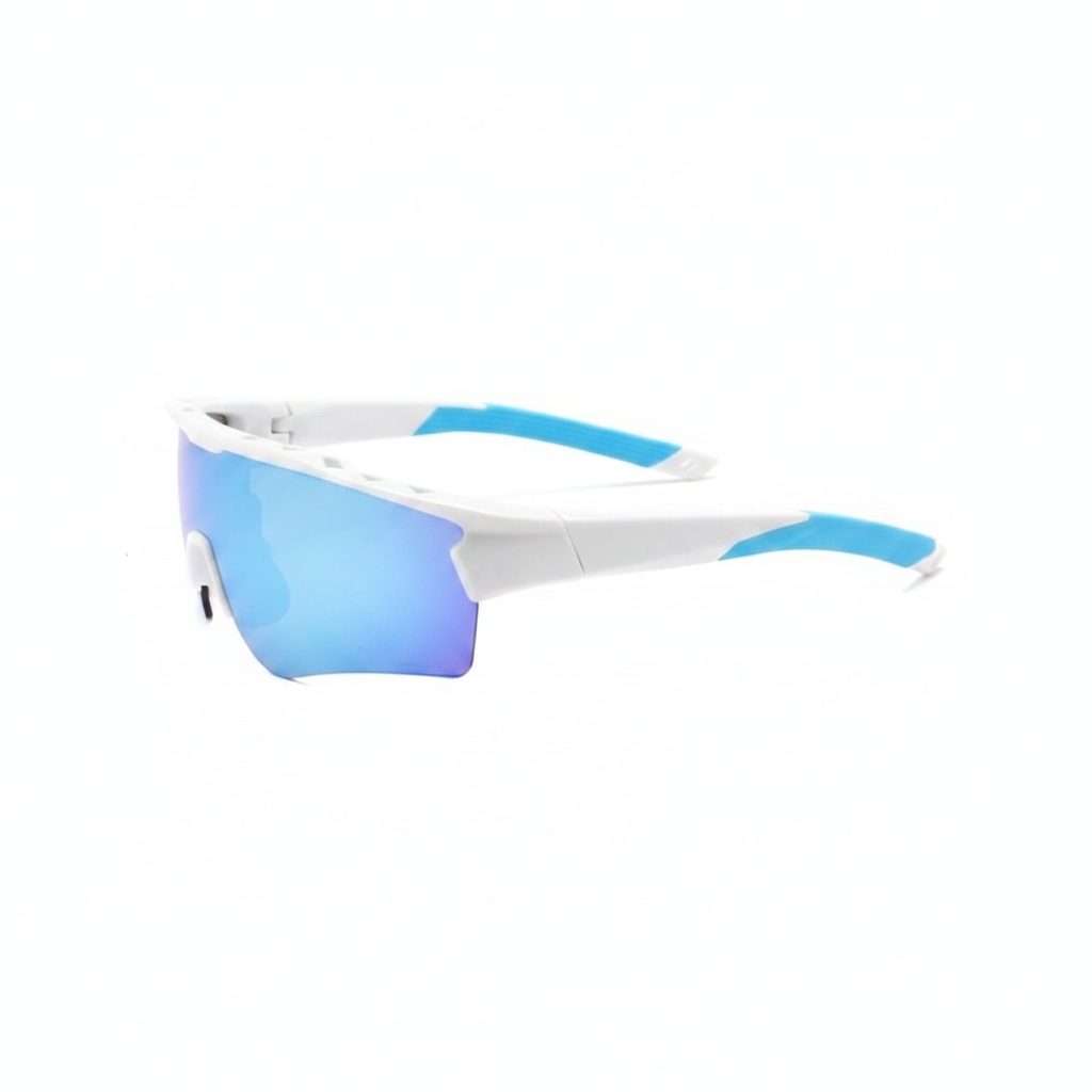 Flat Top Half Rim Sunglasses 6