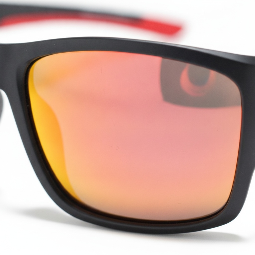 Square Full Rim Wraparound Sunglasses 2