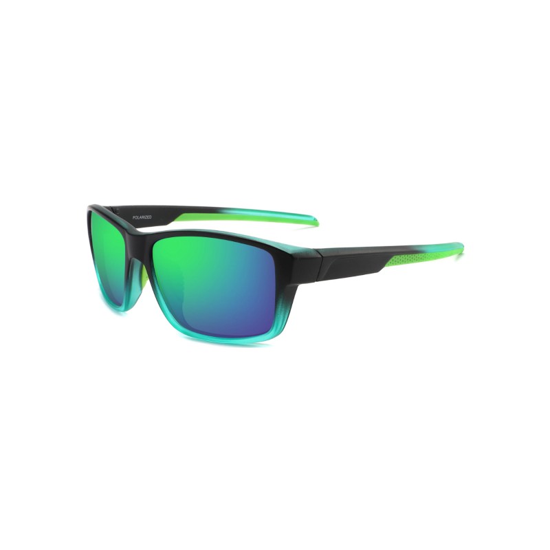 Mens Wraparound Sports Sunglasses green