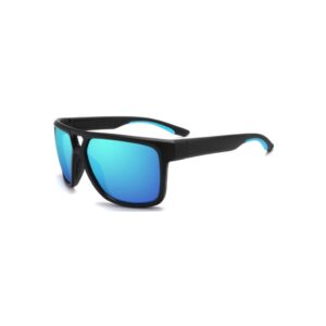 Square Aviator Sports Sunglasses blue