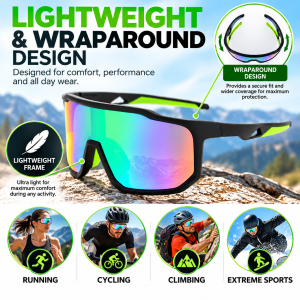Full Rim Shield Sunglasses frame