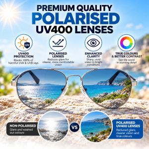 Retro Aviator Acetate Temple Sunglasses lenses
