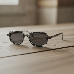 Square Retro Acetate Sunglasses 1
