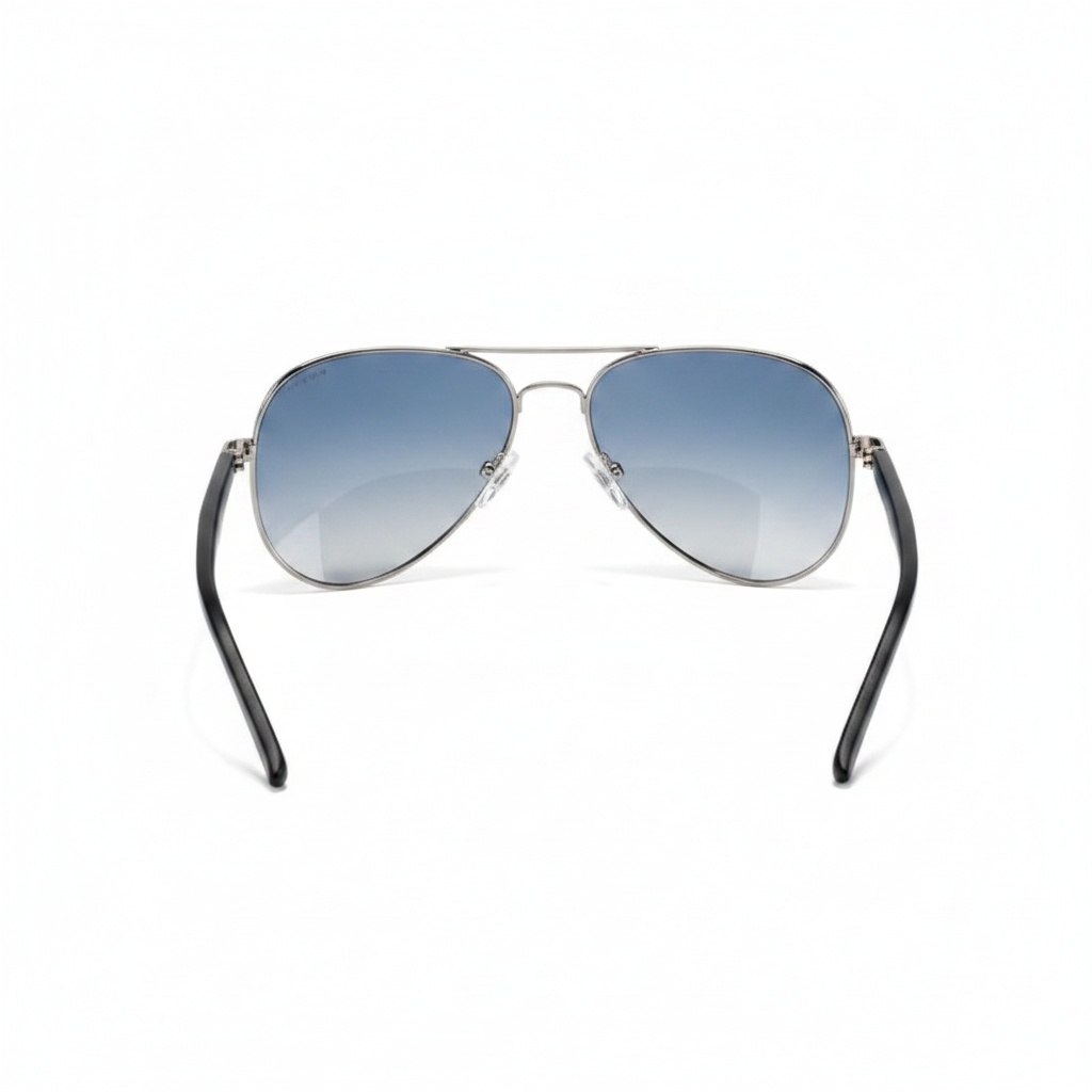 Retro Aviator Acetate Temple Sunglasses 1