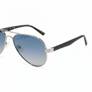 Retro Aviator Acetate Temple Sunglasses 3