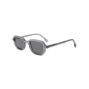 Square Retro Acetate Sunglasses grey