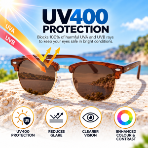 Unisex Classic Clubmaster Sunglasses lenses