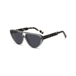 flat top aviator acetate sunglasses dark tortoise shell