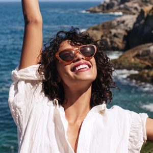 Flat Top Aviator Acetate Sunglasses – Polarised - Image 5